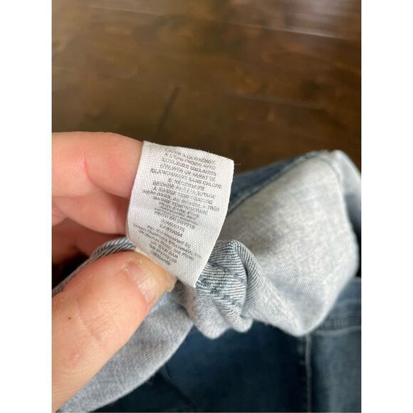 NWT Free People Women's Denim Mini Skirt Sz 12 - Picture 8 of 9